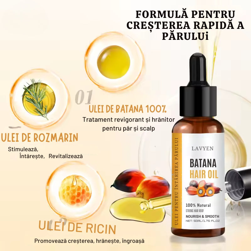 Set complet Batana Oil pentru regenerarea părului – 4 piese